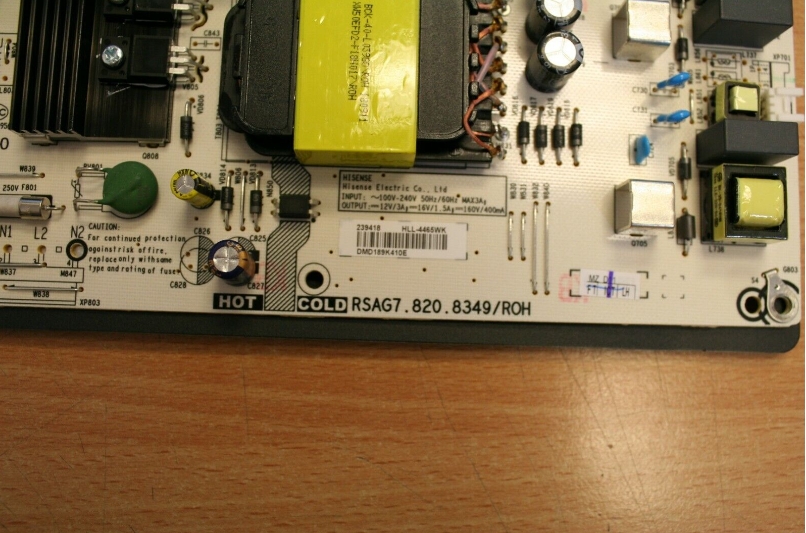 New Sharp Power Board 242444,HLL-4465WK RSAG7.820.8349/ROH for TV LC-58Q7370U